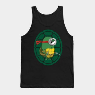 Minion Turtle Raphael Tank Top